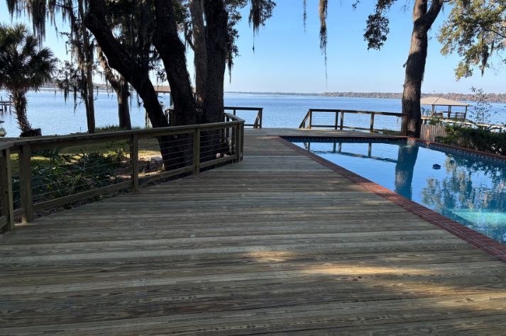 custom wood deck in atlantic beach fl